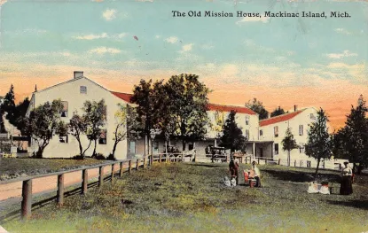First protestant mission is built on Mackinac Island 