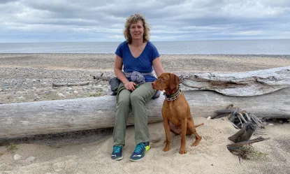 CD Photo - Beach and Dog