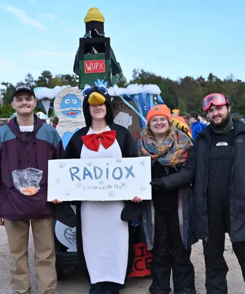 Radio X at homecoming