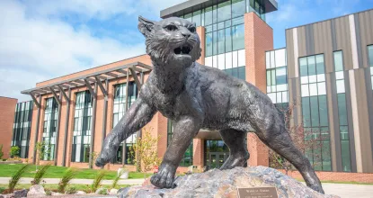 Wildcat Statue